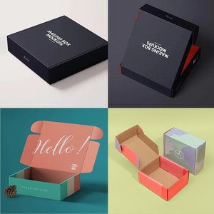 Recycelbare Kraft-Versandkartons mit Eigenem Logo für Hautpflege Kleidung Nagellack Öl Versand Schaumstoffeinlage für Gesichtscreme - Product Image 6