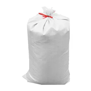 25kg 100% material laminado PP bolsa tejida polipropileno tejido vacío bolsa de arroz 50 kg
