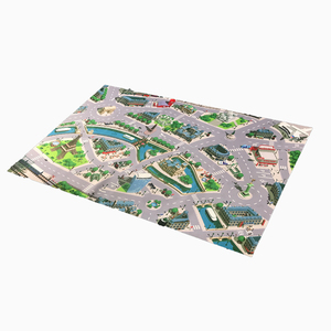 Nature caoutchouc tapis de sol imprimé personnalisé bébé tapis tapis de porte - Product Image 2