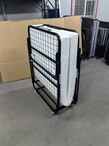 Phong Cách Phổ Biến Tùy Chỉnh Kim Loại Gấp Giường Ánh Sáng Trọng Lượng Gấp Đôi Gấp Giường Giá Rẻ Kim Loại Giường Cho Các Trường Học - Product Image 5