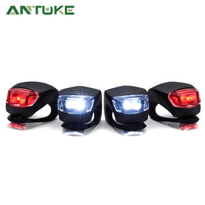 Feu arrière de vélo LED en silicone Frog Light 2032 étanche IP65 4 modes alimenté par batterie pour VTT - Product Image 5