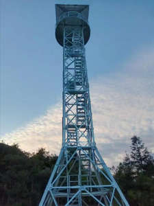 कारखाने प्रत्यक्ष 7-30 मीटर गर्म-डुबकी गैल्वेनाइज्ड स्टील वॉचटावर वन फायर डिटेक्शन स्टील टॉवर - Product Image 3