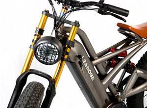 Bicicleta <span class=keywords><strong>El</strong></span>éctrica Conquer High Peaks de 20 Pulgadas, Hardtail, Velocidad de 70 km/h, Ofertas en Bicicletas <span class=keywords><strong>El</strong></span>éctricas de Montaña - Product Image 5