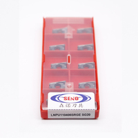 Plaquette en carbure de tungstène LNMU/LOGU/4NKT/LNPU/3PKT pour fraisage à alimentation rapide LNPU110408