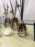 Diffuseur d'ambiance pour la maison et les toilettes, 60 ml, huile essentielle d'aromathérapie écologique Amber Fire Free, parfum longue durée, bouteille pour intérieur