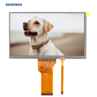 Écran tactile résistif Kingtech OEM 7 pouces 800*480, écran WVGA 16:9, interface personnalisable, module d'affichage TFT LCD, modules d'affichage
