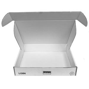 Caja de correo de envío de embalaje con logotipo impreso personalizado al por mayor para pequeñas empresas caja de papel Kraft <span class=keywords><strong>blanco</strong></span> de cartón corrugado - Product Image 6