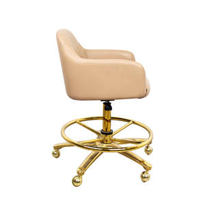 Chaise d'invité de salle de <span class=keywords><strong>jeux</strong></span> de <span class=keywords><strong>casino</strong></span> de baccarat de salle de <span class=keywords><strong>jeux</strong></span> de salle de divertissement confortable à hauteur réglable classique de luxe simple - Product Image 3