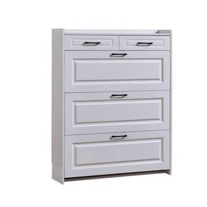 Armoire à chaussures blanche d'entrée étroit, étagère Simple à plusieurs niveaux, rotatif, présentoir à chaussures, armoire de rangement pour enfants, 1 pièce - Product Image 1