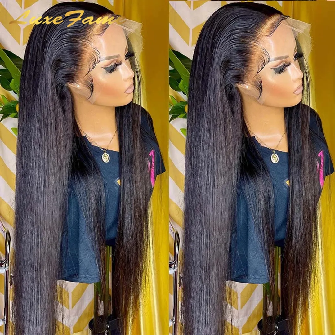 Wholesale Cheap Straight Brazilian Human Hair Hd Lace Front Wig Pre Plucked,Raw Peruvian Virgin Hd Human Hair Lace Frontal Wig