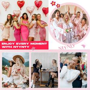 Extensions de queue de cheval à pince de 12 pouces, synthétiques, douces et naturelles, ondulées, pour ajouter longueur et volume, blond <span class=keywords><strong>doré</strong></span> avec pointes claires pour femmes - Product Image 5