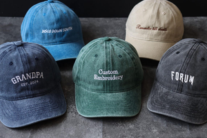 Gorra de Béisbol Unisex Personalizada de Alta Calidad, Sin Estructura, con Logotipo Bordado, Diseño de Perro, Sarga Transpirable, Impermeable, Estilo Deportivo - Product Image 6