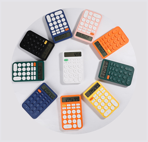 Calculatrice scientifique de bureau miniature KC-888 à affichage 8 chiffres, alimentée par piles bouton, mignonne et standard, idéale pour les étudiants - Meilleure vente - Product Image 1
