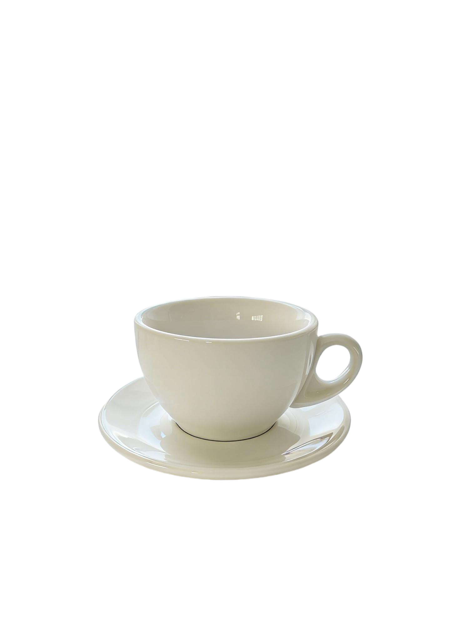White 150  ml cappuccino cup