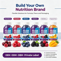 Gummies Protéinés SYC BIO aux Baies Mixtes – Formule de Soutien Quotidien au Bien-être – 60 Unités 180g – ODM Marque Privée OEM