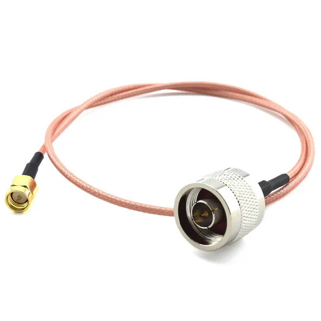 Изготовленный на заказ соединитель N-SMA кабеля N Мужской обжимной разъем с RG316 SMA Мужской кабель