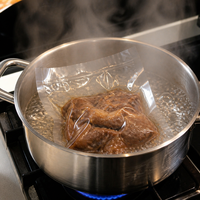 Offre Spéciale : Sachet sous vide transparent pour cuisson sous pression, emballage de repas prêts à consommer, qualité alimentaire, direct usine