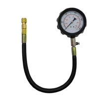 Kit de détection de fuite du système de refroidissement - Testeur de pression et de vide du radiateur pour le test du moteur