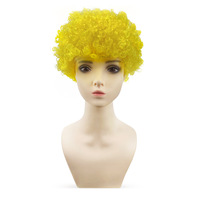 Perruque de Clown Colorée Explosive et Amusante pour Fêtes, Bals et Festivals Mascarades d'Enfants