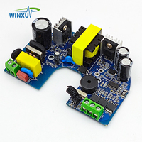AC DC 24V 12V 30W 35W 45W BLDC Ventilateur de plafond Brushless Motor Driver Controller PCBA Circuit Board RF Remote Kit