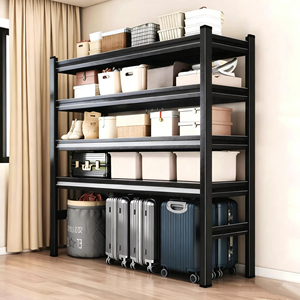 7-Layer Heavy Duty Sturdy Durable Large-sized Steel <strong>Shelving</strong> <strong>Unit</strong> <strong>for</strong> Supermarket Bathroom <strong>Wall</strong> Use Metal Display Stand - Product Image 1