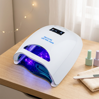 Nouvelle lampe à ongles UV LED sans fil rechargeable pour usage professionnel en salon avec lampe à ongles professionnelle