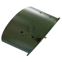 Antenne de communication extérieure 2-6 GHz 3dBi, antenne hélicoïdale planaire polarisée circulaire à gain élevé pour radar et système de communication