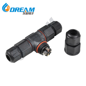 Conector Tipo T DREAM START M20, IP68, Bajo Voltaje, Conector Eléctrico de Plástico de Empalme Rápido Tipo T, Conector de Alimentación de 23 4 Pines - Product Image 1