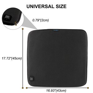 USB Heated Stadium Seat Cushion Heated Bleacher Cushion Portable Heating <b>Pad</b> for Outdoor Sports, <b>Camping</b>, Fishing, Home, Office - Product Image 6