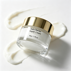 Crème réparatrice douce pour le <span class=keywords><strong>visage</strong></span> de bébé, crème hydratante pour le soin de la peau du bébé - Product Image 4
