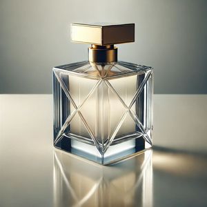 Nuevo Envase Personalizado de 50 ml y 100 ml, Botella de Vidrio Cuadrada Transparente Vacía con Pulverizador de Bomba, Botella de Perfume de Vidrio Pulido con Tapa Dorada - Product Image 4