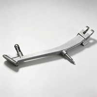 Béquille latérale de moto pour Zongshen Cyclone RX600 SR600GY TC401, support de stationnement en alliage d'aluminium