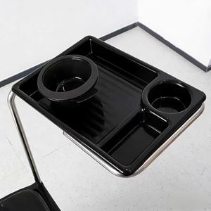 Hair Salon Trolley Tool Cart Hair Salon Special Tool Cabinet Hair Salon <b>Storage</b> Rack <b>Drawer</b> Style Mirror Cabinet - Product Image 4