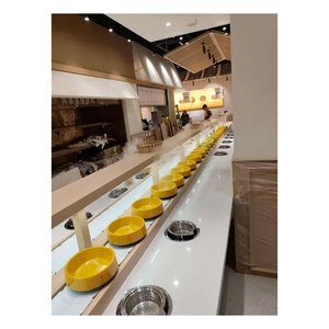 <span class=keywords><strong>สายพาน</strong></span>ลำเลียงซูชิสแตนเลส<span class=keywords><strong>ราคา</strong></span>โรงงาน ปรับความเร็วได้ ป้องกันแบคทีเรีย ขนาดปรับแต่งได้ - Product Image 4