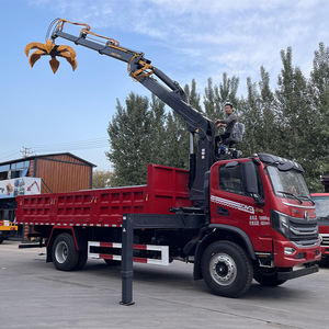 Grúa Telescópica Hidráulica Montada en Camión <span class=keywords><strong>de</strong></span> 8.5m 8.8m, Diseño Semi Plegable, Equipo <span class=keywords><strong>de</strong></span> Reciclaje <span class=keywords><strong>de</strong></span> Chatarra <span class=keywords><strong>de</strong></span> Acero - Product Image 2