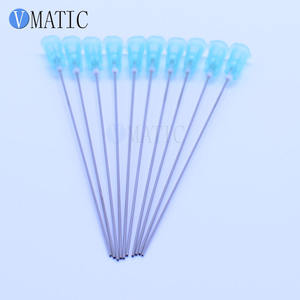 100mm (10cm) kör uç iğne 21G, hassas tutkal dağıtım ve sıvı transferi için Luer kilit bağlantısı - Product Image 2