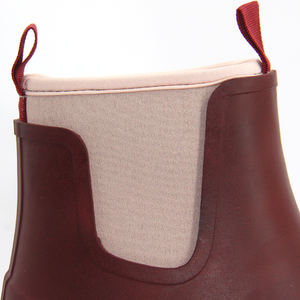 Modische wasserdichte Knöchel-Wellingtons 2026 aus Neopren, geformte Gummistiefel, <span class=keywords><strong>Chelsea</strong></span>-Regenstiefel, Gummischuhe für Damen - Product Image 4