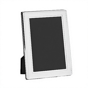 Handmade Solid Brass 4x6 5x7 Glass Photo Frame Ready Ship Vertical Horizontal Dual Use Wedding <b>Table</b> <b>Number</b> - Product Image 2