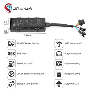 Rastreador gps à prova d' água ip66, monitoramento de combustível, 4g lte, rastreador para moto, veículo, moto, rastreamento com aplicativo de microfone