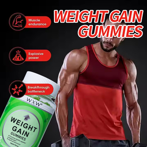 WXW Stock Gummies de aumento de peso Absorbe más rápido Gummies de aumento de peso de creatina de la mejor calidad Gummies de aumento de peso orgánico Preentrenamiento Gummy - Product Image 4
