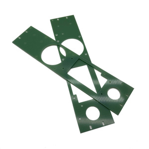 Panneau en fibre de verre époxy vert sans halogène sur mesure, haute rigidité, support d'isolation pour pièces mécaniques de transformateur - Product Image 3
