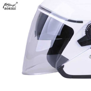 <span class=keywords><strong>Casque</strong></span> de <span class=keywords><strong>moto</strong></span> 3/4 demi-face léger et <span class=keywords><strong>multicolore</strong></span> avec double visière, certifié DOT, en ABS, pour la sécurité des motards et des cyclistes - Product Image 5