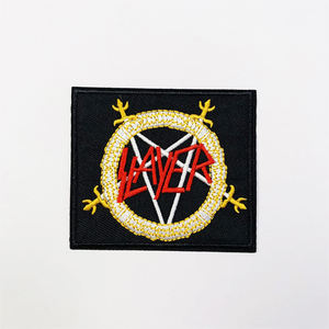 Tùy chỉnh vá không moq may trên sắt trên Chất lượng cao cá nhân thêu nhân vật thiết kế sắt-on thêu các bản vá lỗi cho ha - Product Image 4