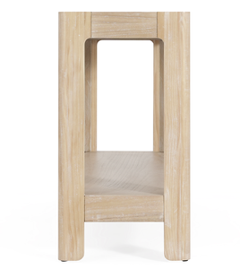 Modern Farmhouse <b>Console</b> <b>Table</b> with Solid Wood and MDF Panel Eco-Friendly Durable Design for Living Room & Hotel Use - Product Image 4