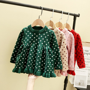<span class=keywords><strong>Pull</strong></span>-over tricoté à pois pour <span class=keywords><strong>fille</strong></span>, <span class=keywords><strong>4</strong></span> <span class=keywords><strong>ans</strong></span> - Product Image 2