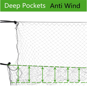 Nebbia per uccelli neri con tasche profonde rete invisibile Anti vento sistema di prevenzione degli uccelli aeroportuali - Product Image 3