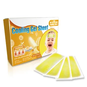 ODM/OEM l-mentholum naturale giappone pasta di raffreddamento Gel fresco pasta di raffreddamento Gel