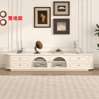 Meubles de maison modernes et élégants, style français, table basse assortie, meuble TV de style français, console TV pour salon