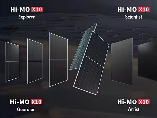 640~660W Longi Himo X10 Solar Panel Is Suitable for Industrial Solar Systems That Require High Efficiency