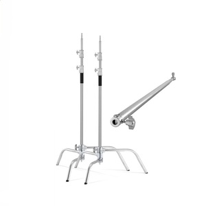 Vendo soporte de luz de 40 pulgadas video pierna mágica fotografía C marco bandera placa soporte fotografía lámpara pie marco saco de arena soporte - Product Image 3